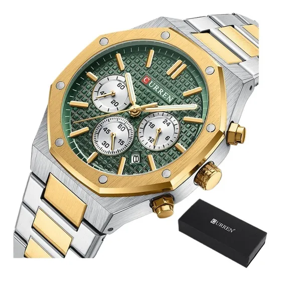 Relojes De Cuarzo Cronógrafo Luminoso Curren 8440