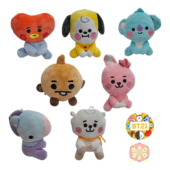 Peluche Bts / Bt21 - 20cm Importados Individuales Kpop