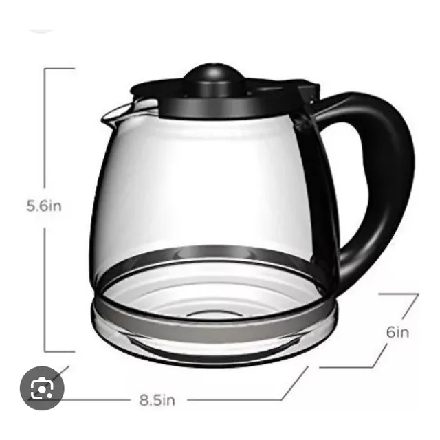 Jarra Para Cafetera Black And Decker 12 Tazas