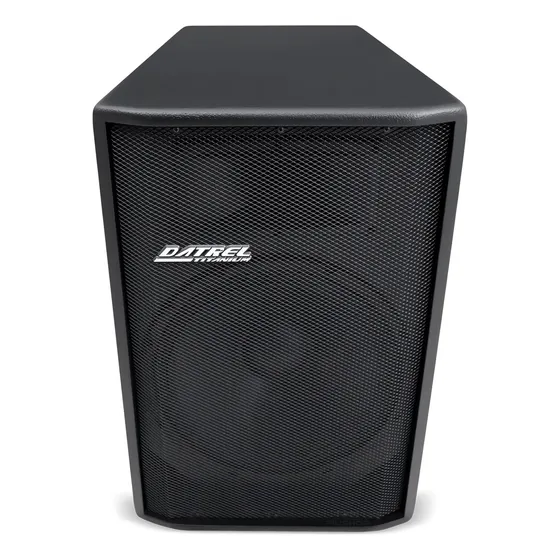 Caixa De Som Ativa Datrel At15300 Titanium 15pol 300w Bivolt