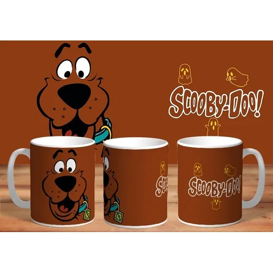 Taza De Ceramica Sublimada Scooby-doo: Scooby