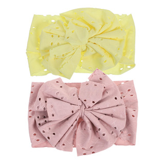 Diademas Elásticas Para Bebés, 2 Unidades, Con Lazo Para El Diademas Elásticas Para Bebés, 2 Unidades, Con Lazo Para El