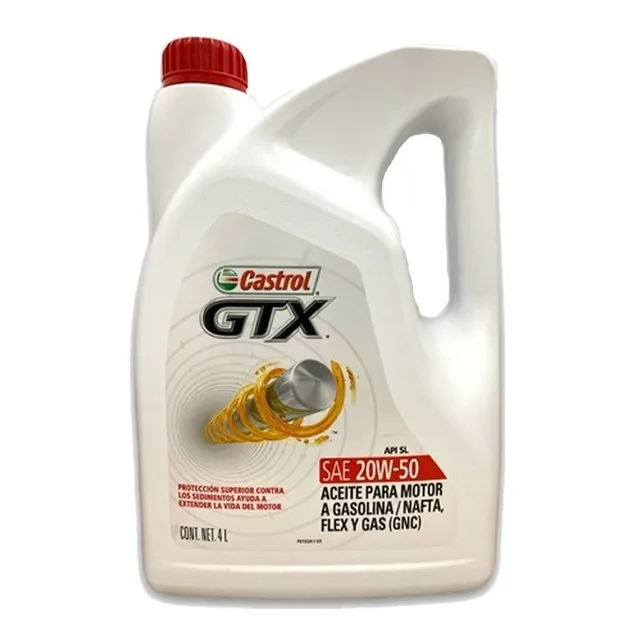 Aceite 20w50 Castrol Gtx 4l
