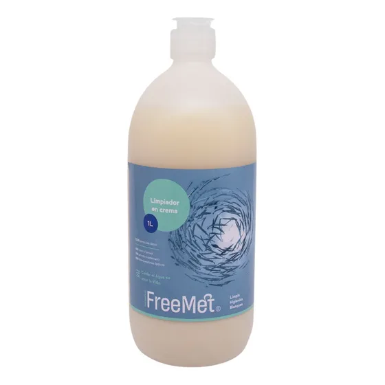 Limpiador En Crema 1L - FreeMet