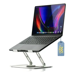 Suporte Notebook Metal Base Para Macbook 360° Stand Mesa Suporte Notebook Metal Base Para Macbook 360° Stand Mesa