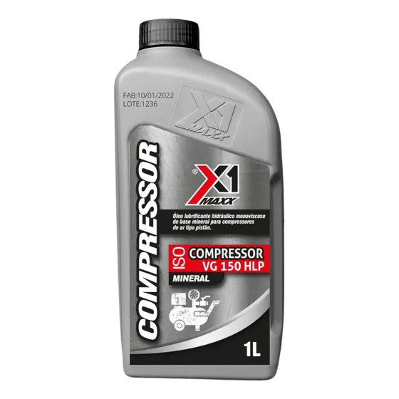 Oleo Compressor De Ar 150 Pistao Alta Qualidade 1 Litro 