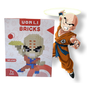 Juguete Bloques Para Armar Rompecabezas 3d Krillin Juguete Bloques Para Armar Rompecabezas 3d Krillin