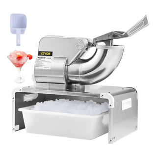 Maquina Triruradora De Hielo Vevor Acero Inox Y Caja Acrilic Maquina Triruradora De Hielo Vevor Acero Inox Y Caja Acrilic