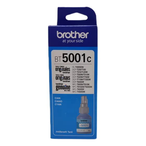 Recambio de tinta Brother Cyan Dcp T310 510 910 Hl T4000 T4500