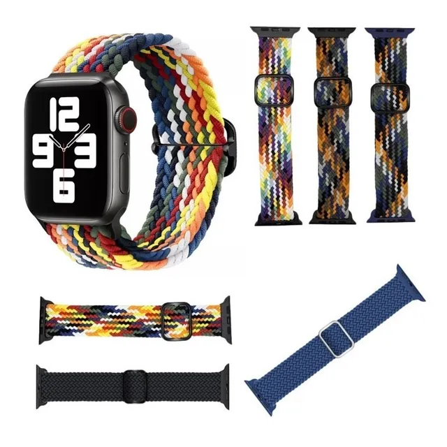 Pulsos Compatibles Apple Watch Nylon Loop 42-44-45-49 Mm