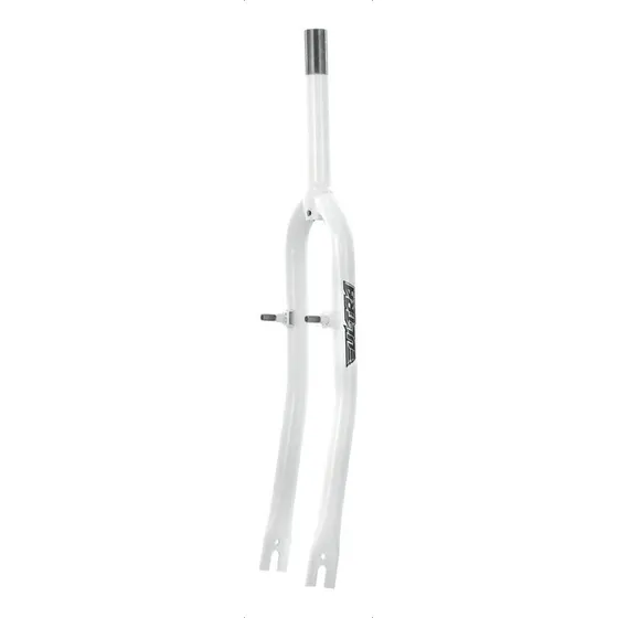 Garfo De Bicicleta Aro 26 Ultra Bike Em Aço Carbono Cor Branco