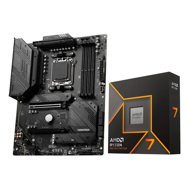 Procesador Micro Center Amd Ryzen 7 9700x De 8 Núcleos Y 16 
