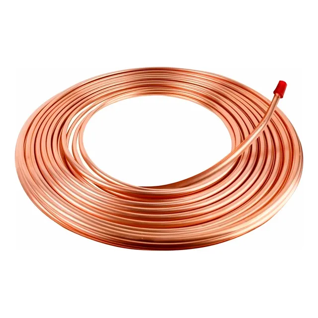 Tuberia De Cobre O Cañeria Recocida Flexible 1/4 Rollo 15 Mt
