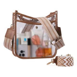 Bolso Cluci Transparente Para Estadios, Eventos, Bandolera I Bolso Cluci Transparente Para Estadios, Eventos, Bandolera I