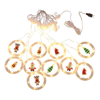 Luces Colgantes Navideñas Led Lámpara Decorativa De Cuerda Luces Colgantes Navideñas Led Lámpara Decorativa De Cuerda