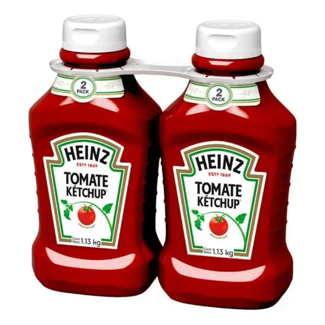Salsa Catsup Heinz 2 Pzas De 1.13 Kg