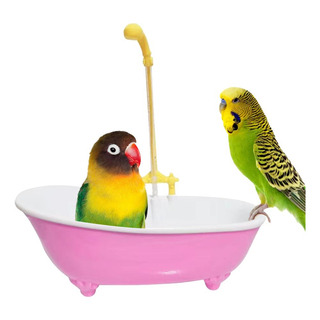Tina Baño Bañera Automática Para Aves Y Periquitos Pequeños Tina Baño Bañera Automática Para Aves Y Periquitos Pequeños