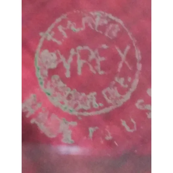 Vaso De Vidrio Pyrex Beakers 4l Transparente Usado