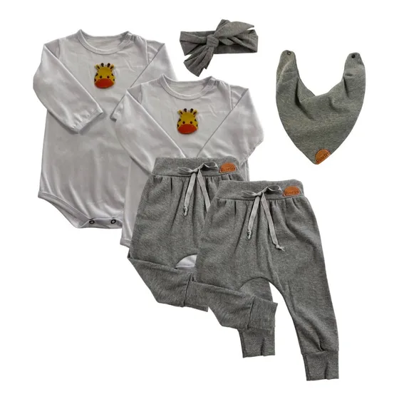Conjunto Bebe Menino Casal Gemeos Lindos