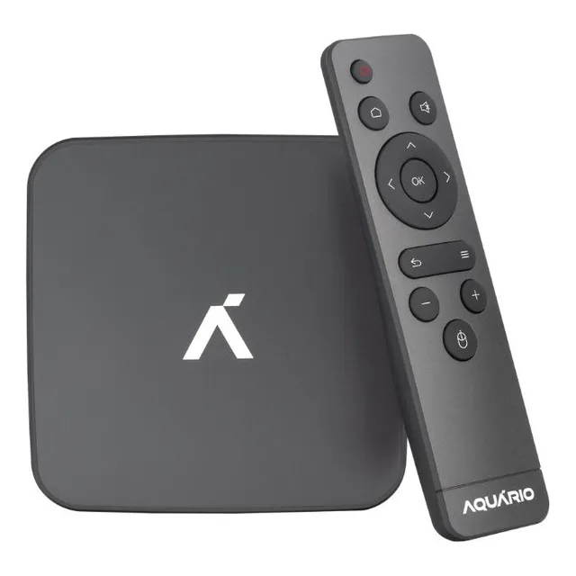 Tv Box Aquário Stv-3000 Plus 4k 16gb 5 Geração
