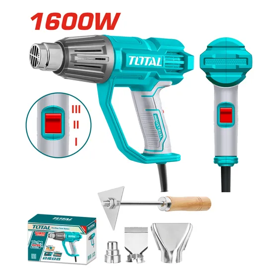 Pistola De Calor Total 1600w 110v 120v -  450c 550c