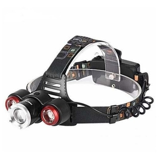 Lanterna De Cabeça T6 Led Cree Profissional Tåtica Recarregå Lanterna De Cabeça T6 Led Cree Profissional Tåtica Recarregå