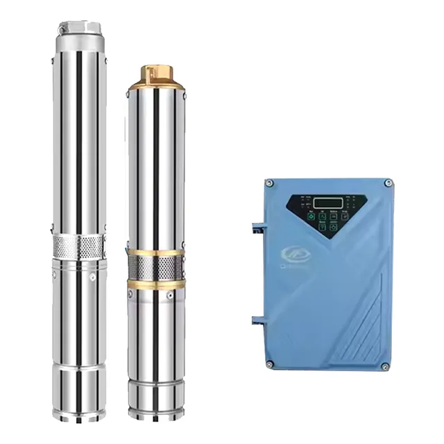 Bomba De Agua Sumergible Solar 4 PuLG 195mt Prof 3000w