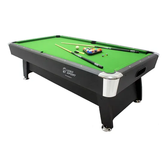 Mesa Poolina Deluxe Retorno Automático De Bolas Y Accesorios