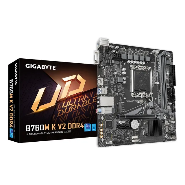 Motherboard Gigabyte B760m K V2  Ddr4 S1700