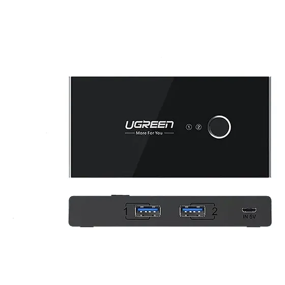 Switch Kvm 4 Portas Usb 3.0 Box Ugreen