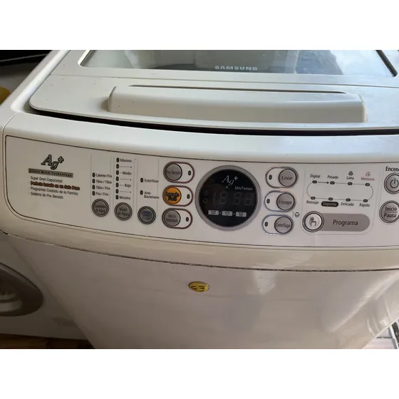 Lavadora Samsung Wa13xar 11 Kg Automática Blanca Ag+