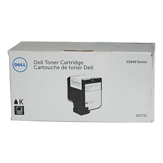 Cartucho De Tóner De Dell Jdctn Negro Para Impresora Láser A