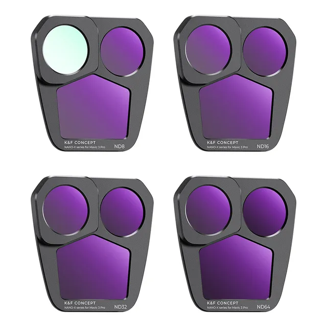 Kit De Filtros Nd Para Drone Dji Mavic 3 Pro K&f Concept
