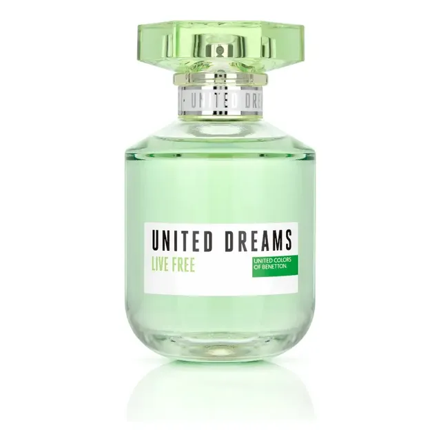 Perfume Benetton United Dreams Live Free Eau de Toilette 80 ml Feminino