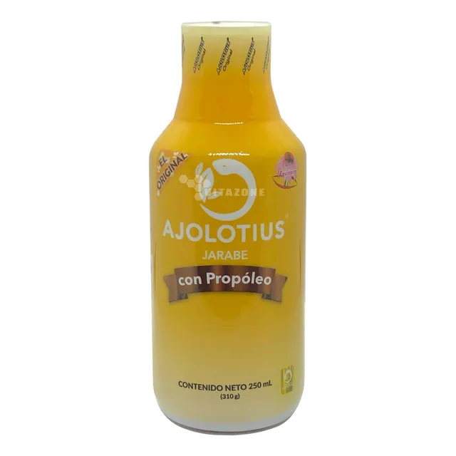 Ajolotius Jarabe Con Propóleo 250 Ml Con Equinácea Sabor Miel