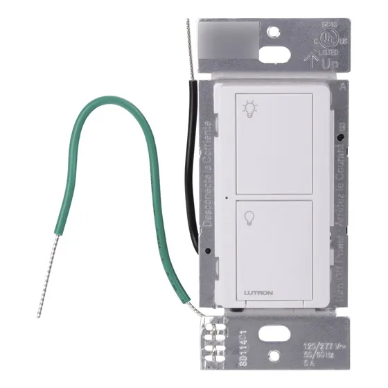 Lutron, Interrupto Switch On/off Serie Pro, Pd-5wsd-vwh