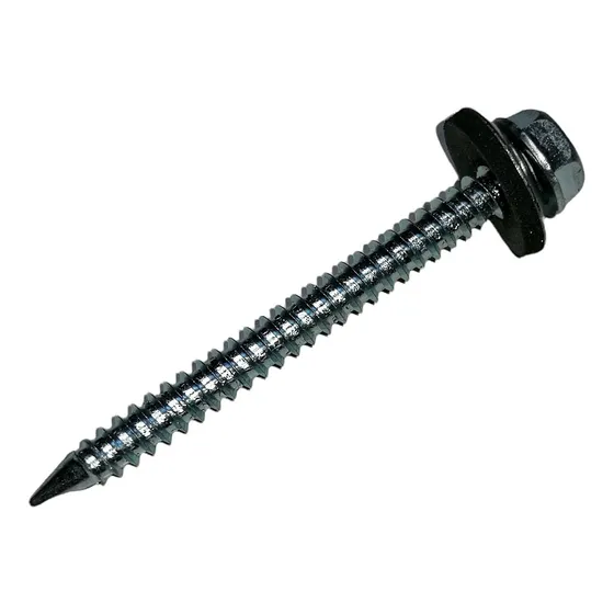 Tornillo Pta Espada Cab Hexagonal C/golilla Zinc 2 PuLG 100u