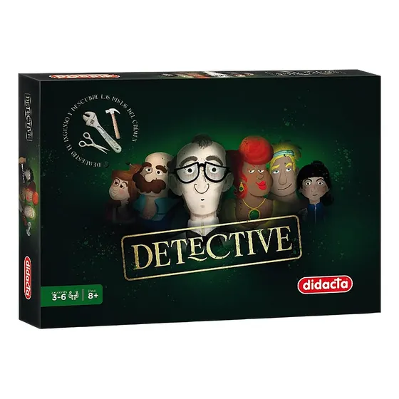 Juego Didacta Detective De Mesa Resolver Misterios Febo