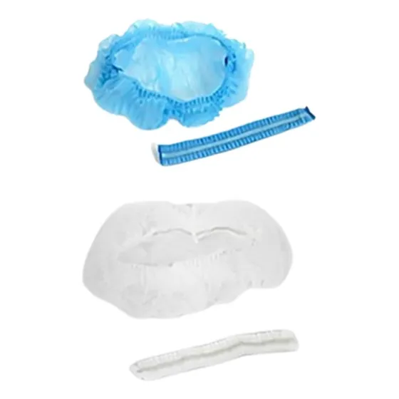 Gorros Desechables Quirurguicos Blancos 