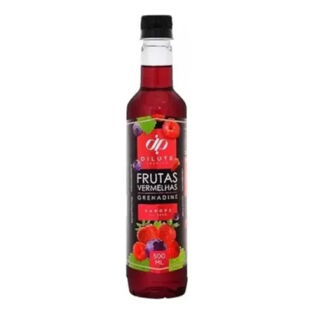 Xarope Dilute Frutas Vermelhas P/ Drinks Soda Italiana 500ml
