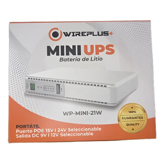 Mini Ups 21w 2200mah 4 Puertos120v/ac