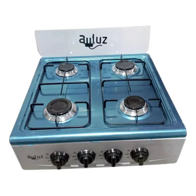 Cocina A Gas De Mesa 4 Hornillas Marca Auluz