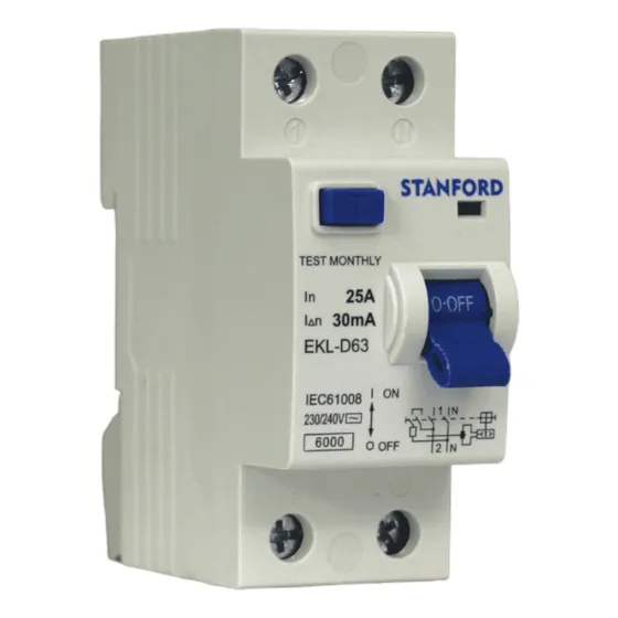 Interruptor Diferencial 2x25a 30ma Stanford Color Blanco