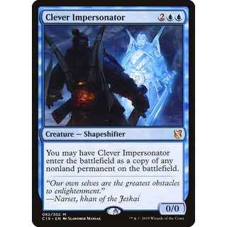 Cartas Magic Clever Impersonator Nps Cartas Magic Clever Impersonator Nps