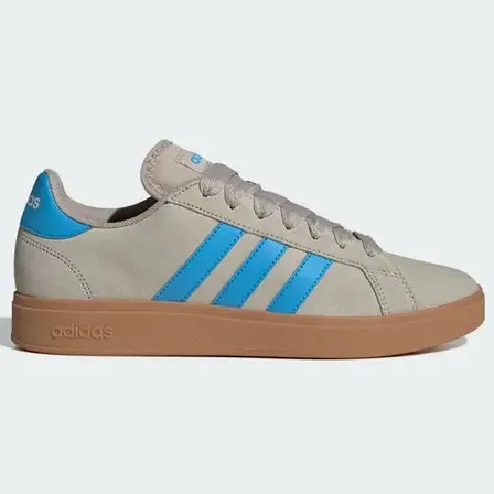 Tênis Masculino Grand Court Base 00s adidas Wonbei/luaq/gum10 Liso 41 Br