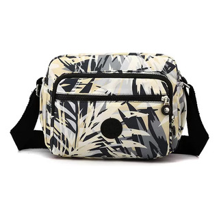 Bolsa Bandolera Mujer Moda Dama Crossbody Gran Capacidad Blanco Plantas Tropicales Plastico Bolsa Bandolera Mujer Moda Dama Crossbody Gran Capacidad Blanco Plantas Tropicales Plastico