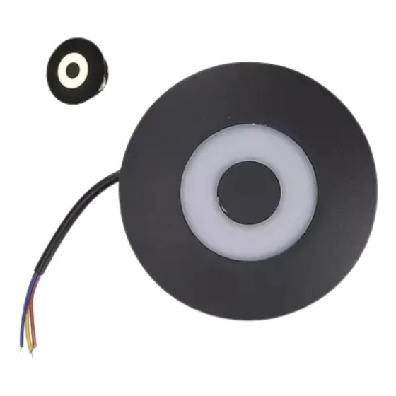 Lámpara Aplique Led 15w Circular Luz Cálida 7 Luces Int/ext