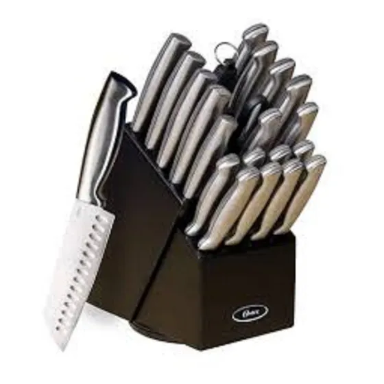 Cuchillos Oster Juego De 22 Piezas Acero Inoxidable