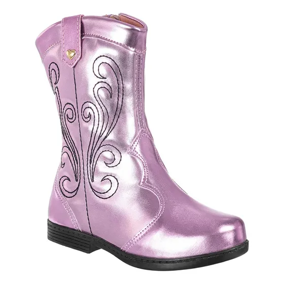 Bota Country Infantil Menina Bebê Texana Moda Confortável