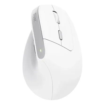 Mouse Ergo Bayo Ii Blanco Inalámbrico Blanco